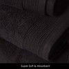 Extra Soft Premium Luxury Egyptian Cotton Hand Towels 700 g/m² Black