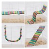 RENEWREVITAL Hamster Bridge, Flexible Bendy Climbing Ladder, Hanging Wooden Hamster