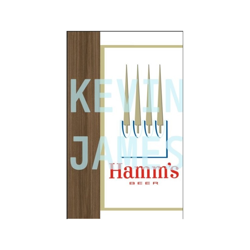 Hamm's beer large 3 panel motion sign SIDE PANEL DECALS