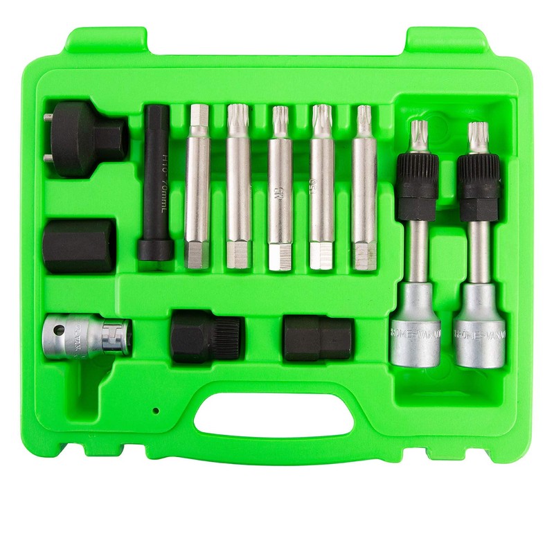 OEMTOOLS 37275 Alternator Decoupler Pulley Service Kit, Alternator Pulley Removal