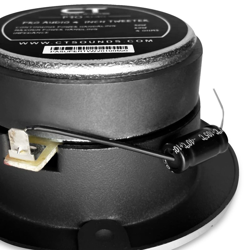 CT Sounds PRO-4-TWT 4" 180 Watt Pro Audio Aluminum Super