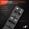 A-Premium Front Driver Side Master Power Window Switch Compatible with