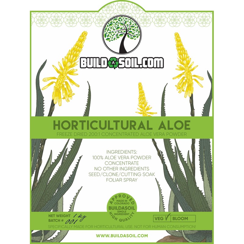 BuildASoil Horticultural Aloe (1 Ounce)