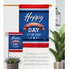 Ornament Collection 4th of July Day Garden House Flag -
