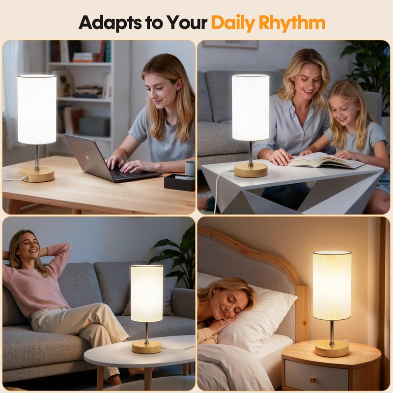 NIORSUN Light Therapy Lamp,10000 Lux Sun Lamp with Remote,3 Color