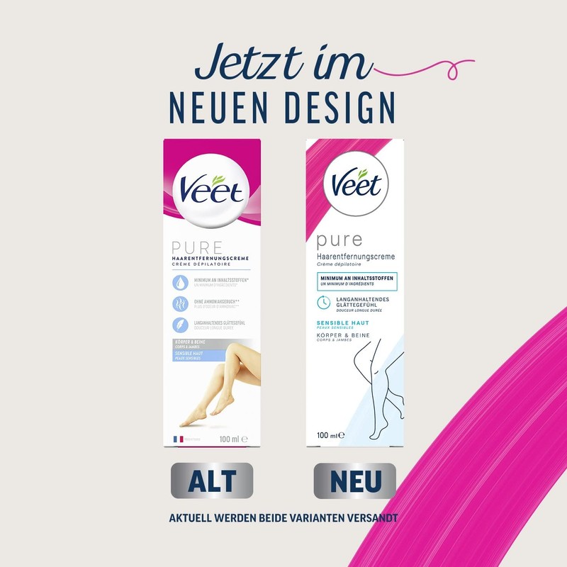 Sensitive Hair Removal Cream for Silky Smooth Legs