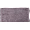 Eiffel Textile Combed Basin Towel, Cotton, Grey, 50 x 100