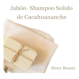 5 Jabónes Shampoo Solido Cacahuananche Anti Caída De Pelo