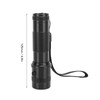 Asixxsix Multicolor LED Flashlight, 10 Colors RGB Flashlight IPX4 Waterproof