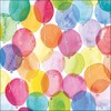Lunch Napkins 20 pcs. " Watercolors Balloons " 33x33 cm