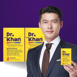 HL Science Hyun Bin Dr. Super Khan B Dynamic Mega 2 Boxes (2-Month Supply) Vitamin B Multivitamin Mineral / 에이치엘사이언스 현빈 닥터슈퍼칸 B다이나믹 메가 2박스 (2개월분) 비타민B 멀티비타민 미네랄