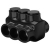 OHLECTRIC Insulated Wire Connector 3 Port Dual Side Entry for