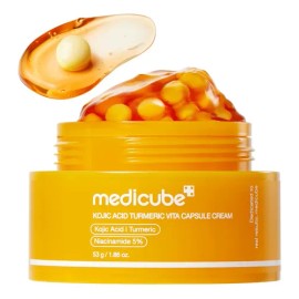 Medicube Kojic Acid Turmeric Vita Capsule Cream 53g Todo Tipo De Piel Noche