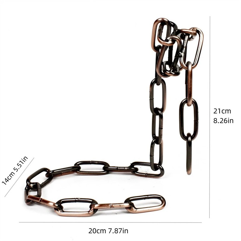 Floating Wine Bottle Holder Decorative Chain and Rope Style Wine