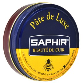 Saphir Cream Beeswax Polish 1.7 fl. oz. (50 mL) - red -