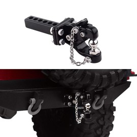 INJORA RC Anhängerkupplung RC Trailer Haken Tow Hook RC Zubehör für 1:10 RC Crawler TRX4 Axial SCX10 90046