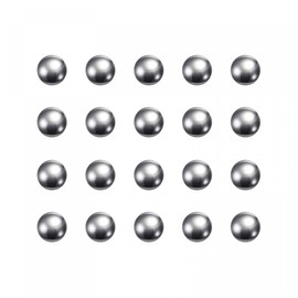 sourcing map Pack of 200 7.5 mm Carbon Steel Storage Balls Precision Polished