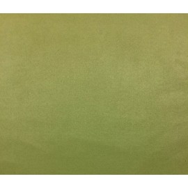 BALLARD DESIGNS MICROFIBER LIME GREEN SUEDE TYPE FURNITURE FABRIC BY YARD 56" W