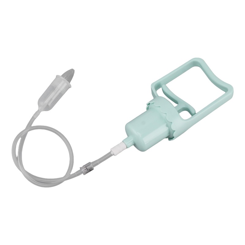 Baby Nose Aspirator Hand Puller Nose Sucker Manual Soft Silicone