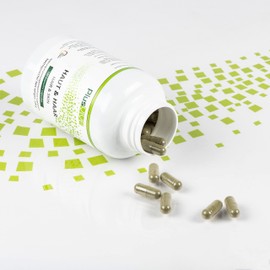 Plusvive Haut & Haar 180 Capsules, High Dose with Silica, Millet, Nettle, Biotin, Vitamins B1 and B6 as well as Copper and Zinc, No Additives and Vegan