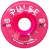Atom Skates Quad Roller Wheels/Outdoor/Hardness 78A / 62x33 Pink Pulse