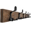 WEBI Coat Rack Wall Mount,36” Solid Wood Coat Hooks Wall