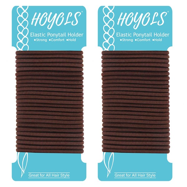 Ponytail Holders Hair Ties, No Metal Braided Hair Bands Elastic