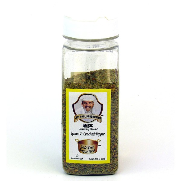 Chef Paul Prudhommes Lemon and Cracked Pepper 7.75 oz