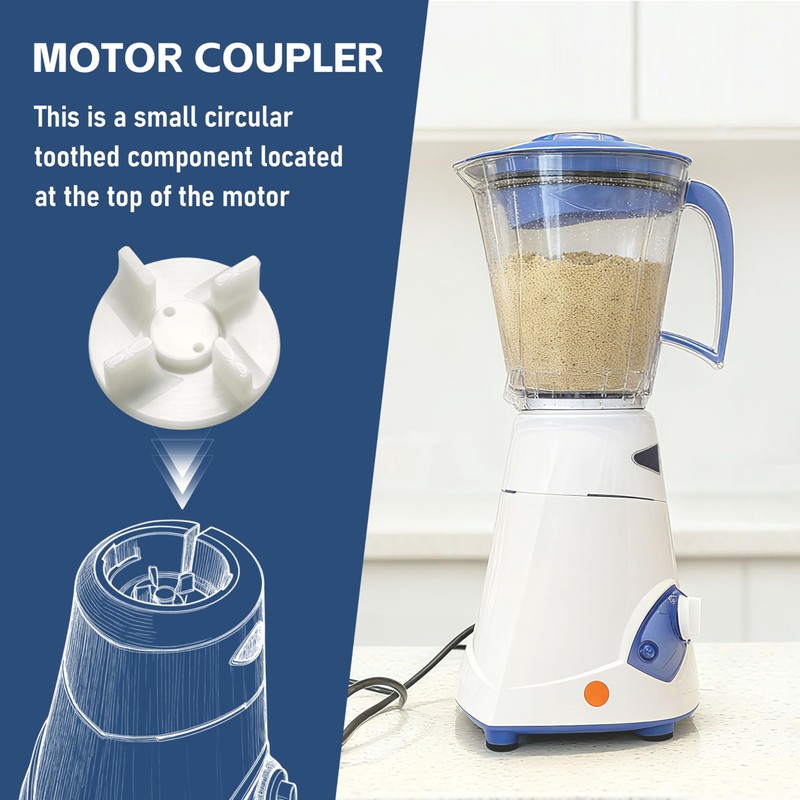 2 Pack Mixer Motor Coupler Compatible with Eco Twin, Eco
