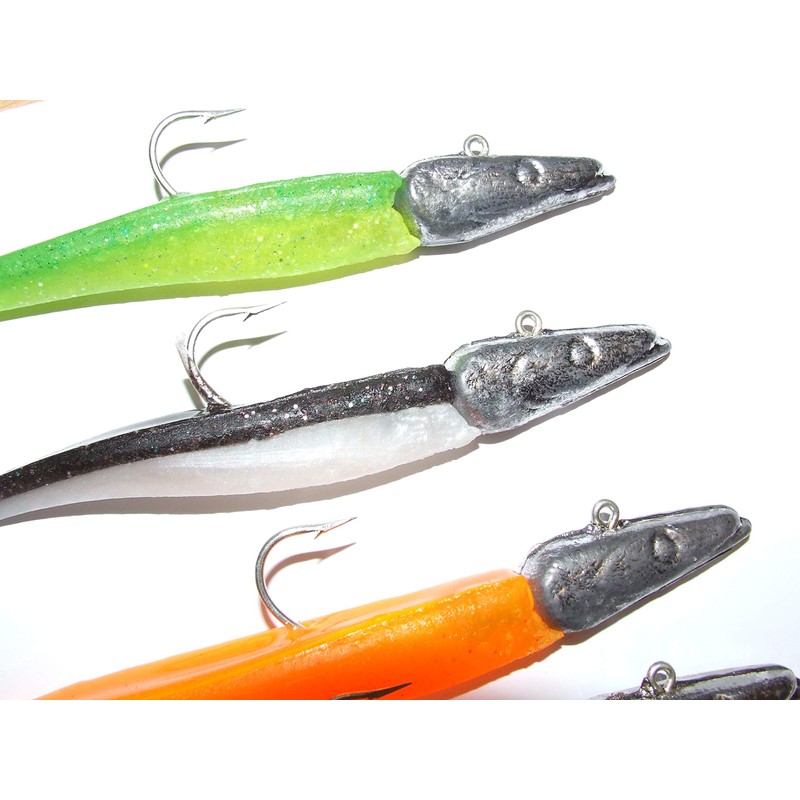 FFT 60g SAND EEL LURES PUFFIN SHAD BOAT NORWAY WRECK