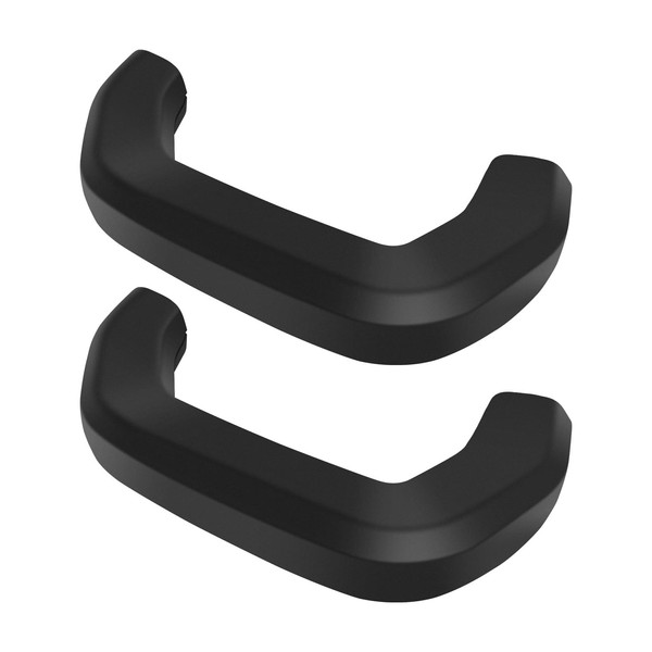 2PCS Tow Hook Covers Fit for Rivian R1T/R1S, Black Silicone Cover Trailer Hitch Cover Protectors Exterior Accessories
