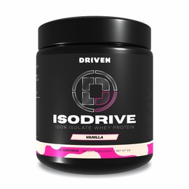 Driven Nutrition ISODRIVE Premium Whey Isolate (1lb, Vanilla)