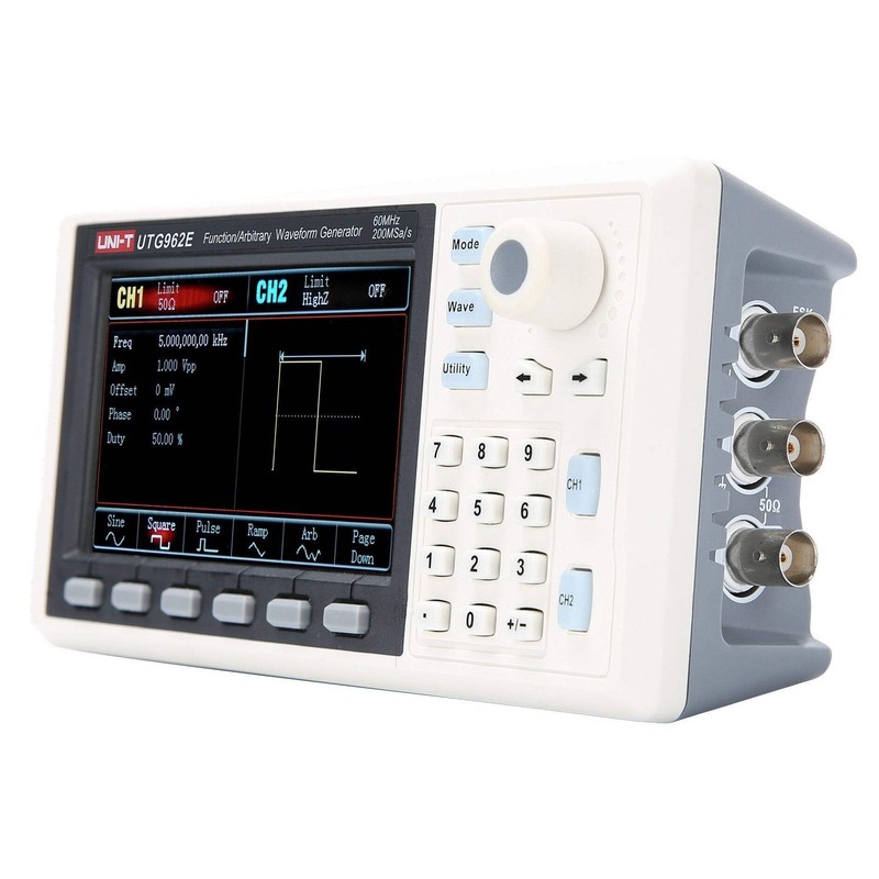UNI-T UTG962E 60MHz 2Ch Classic-Series Arbitrary Waveform Generator