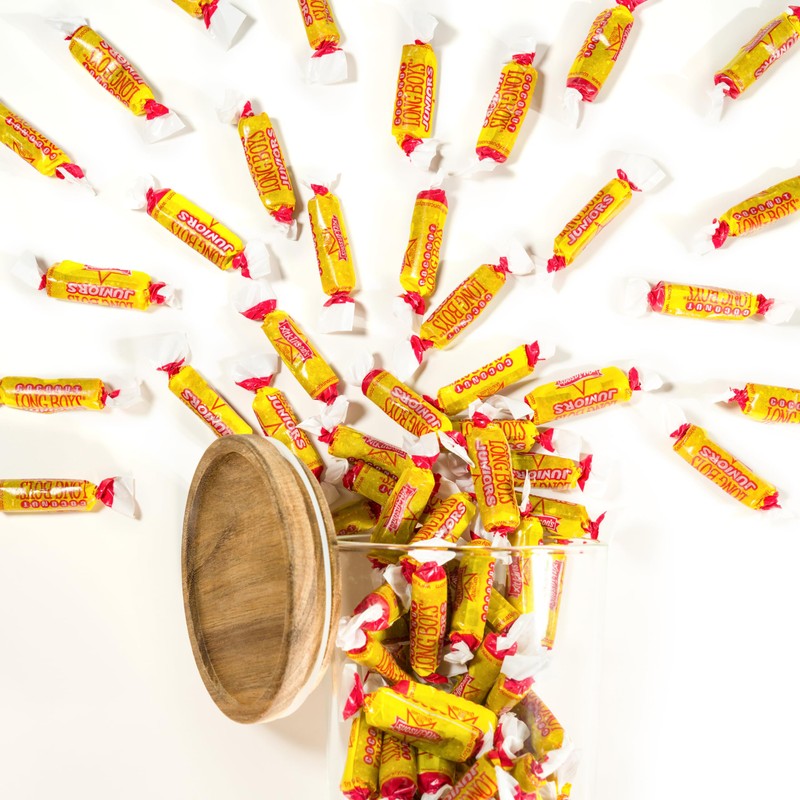 Smarty Stop Long Boys Juniors Coconut Caramel Chewy Candy Individually