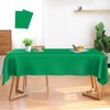 Tablecloth, green, birthday tablecloth, disposable tablecloth, paper tablecloth roll, plastic