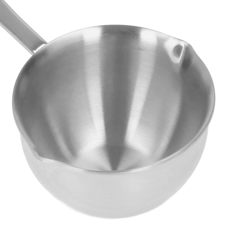 Stainless Steel Saucepan Professional Home Cooking Sauce Pan with Pour