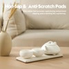 2PCS Bathroom Sink Vanity Trays, Water Absorbing Diatomite Stone Drying