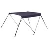 Oceansouth 2 Bow Bimini Top Boat Cover with Integrated Storage