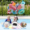 RAWILL 71" x 47" Extra Large Pool Float Storage Net-