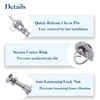 Jaw & Jaw Turnbuckle, Sunxer Tool Turnbuckles 304 Stainless Steel
