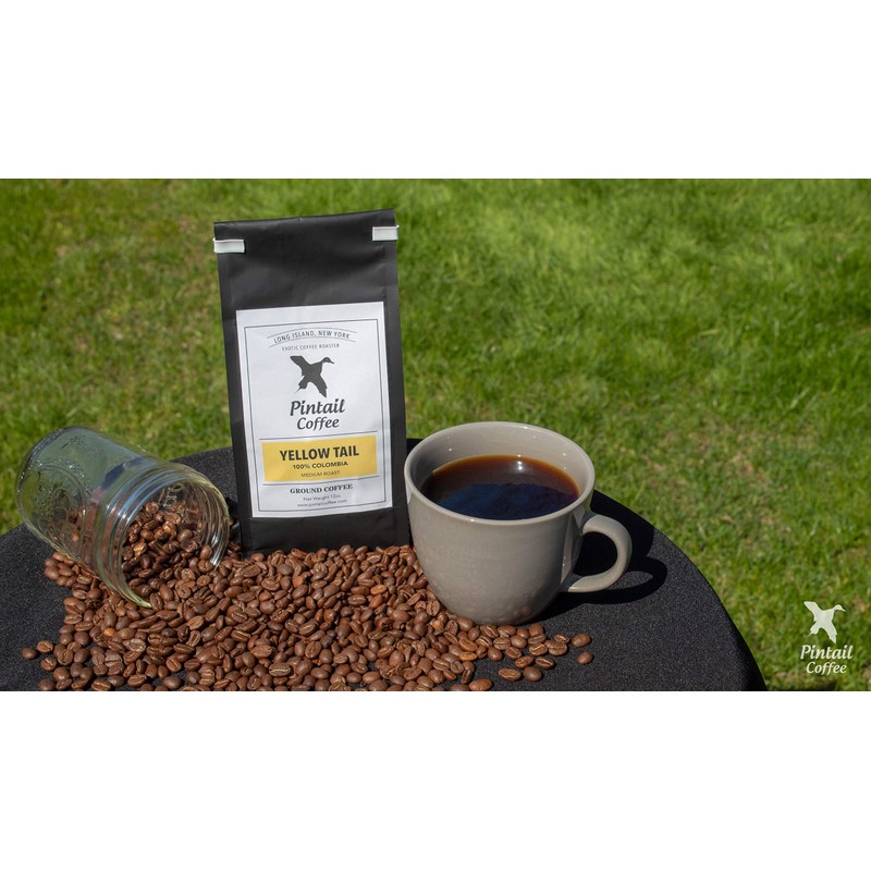Pintail Coffee - 100% Colombian "Yellow Tail" Medium Roast Ground