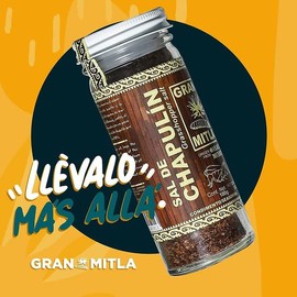 Gran Mitla Sal de chapulin 100 gramo Jar