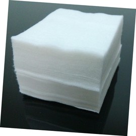 Beavorty 400pcs Makeup Remover Cotton Pads Portable Sterilized Facial Cotton for Cleansing and Makeup Removal Soft and Absorbent Makeup Cotton Pieces Convenient Box