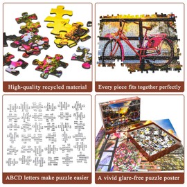 Amsterdam Sunrise Jigsaw Puzzles for Adults 1000 Pieces Netherlands Landscape Jigsaw Puzzles for Adults Gifts