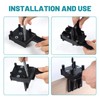 EXLECO Drilling Template Dowel Aid Dowel Gauge Drilling Aid Vertical
