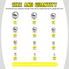 Mardatt 265 Pcs 12 Sizes Precision Bearing Steel Ball Assortment