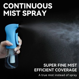 Zuhose Zuhose Spray Bottle for Hair (6.8OZ /200ML) Continuous Ultra Fine Mist Sprayer for Hair Blue