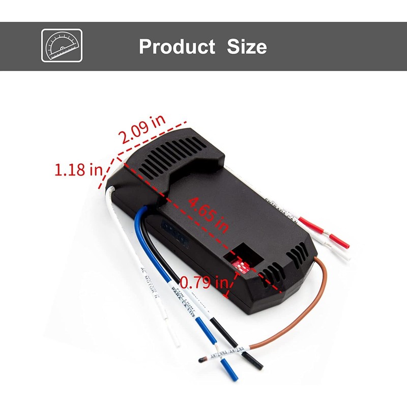 53T Receiver R-28 for Ceiling Fan Remote Control RECEIVE For