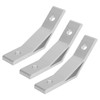 MOUMOUTEN Aluminium Profile Corner Braces Bracket, 10 Pieces Bracket Angle