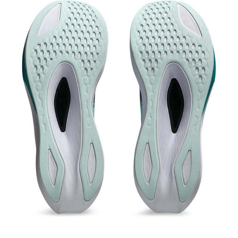 [アシックス] ランニングシューズ MAGIC SPEED 4 1011B873 メンズ 401(スージングシー/ブラック) 26.5 cm